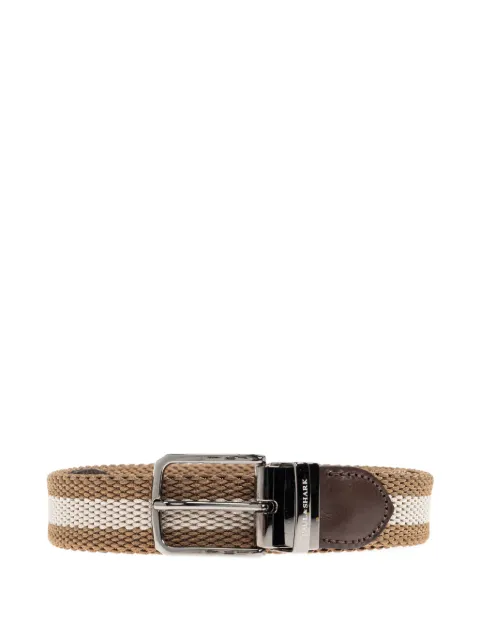Paul & Shark striped woven belt