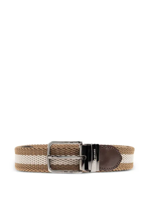Paul & Shark striped woven belt