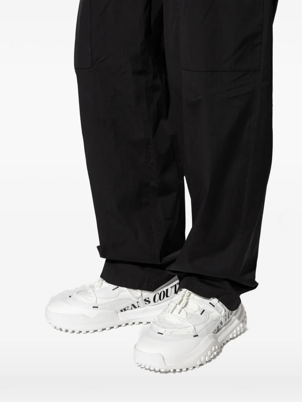 Versace Jeans Couture Sneakers met logo Wit