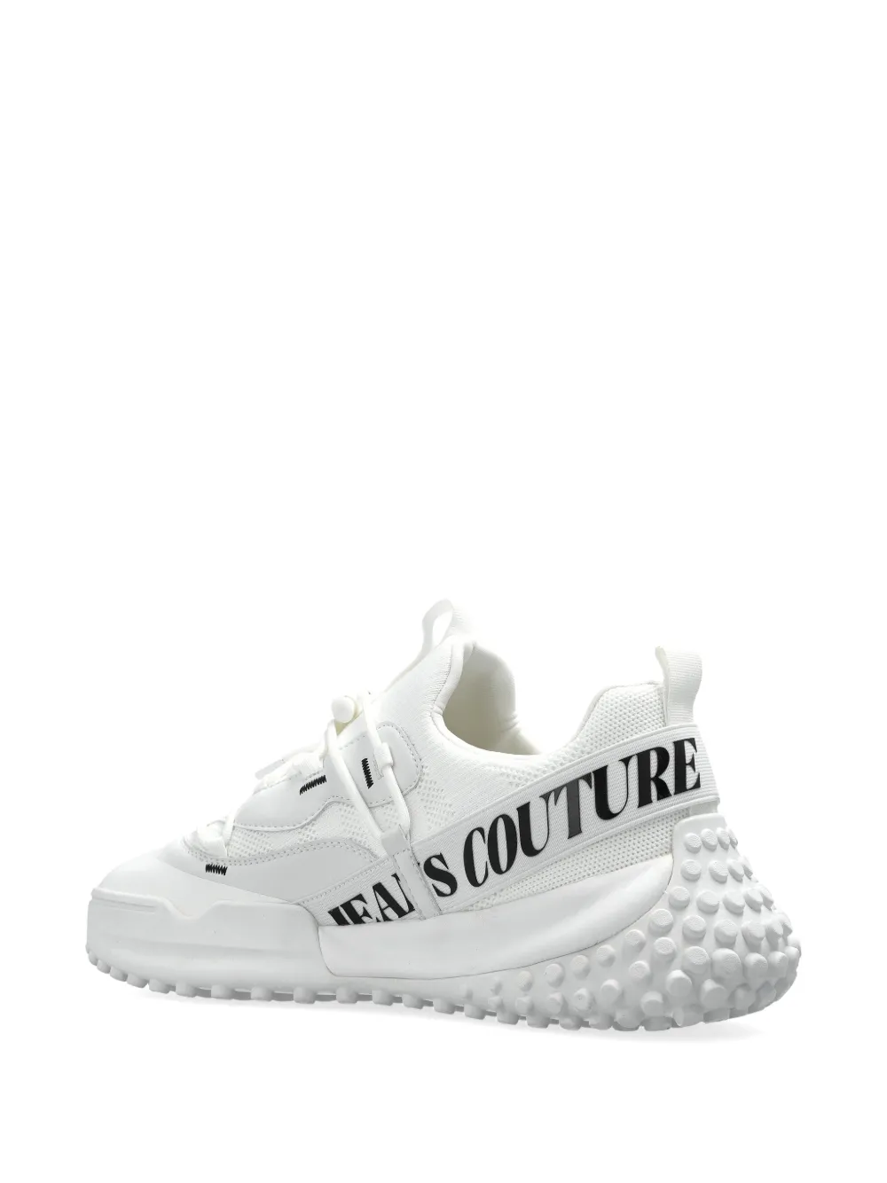 Versace Jeans Couture Sneakers met logo Wit