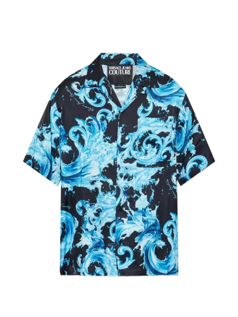 Versace Jeans Couture Barocco print pocket shirt
