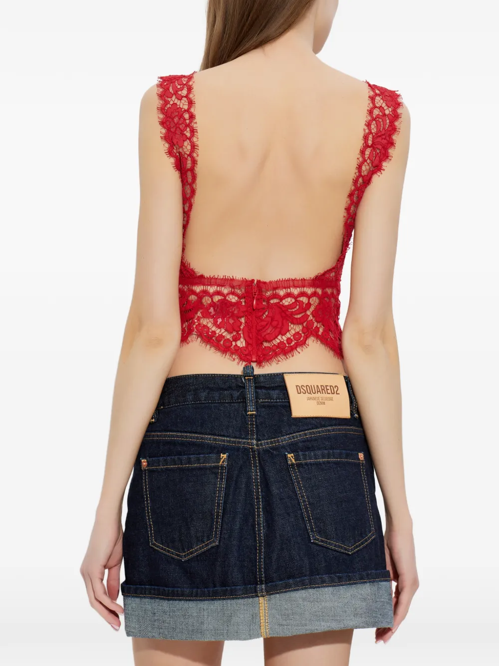  Dsquared2 Sophie Lace Blouse 