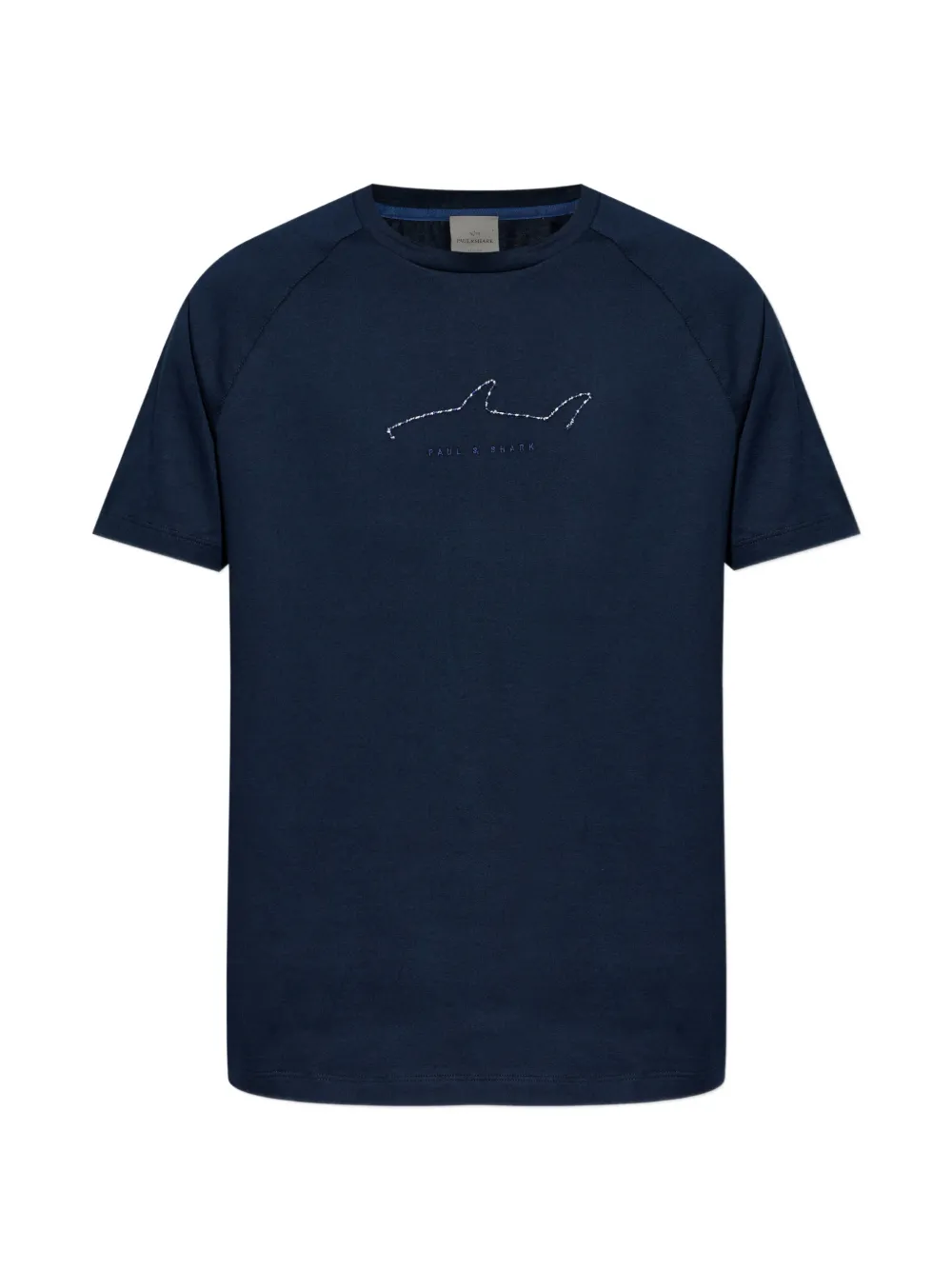 Paul & Shark logo-detail T-shirt - Blu