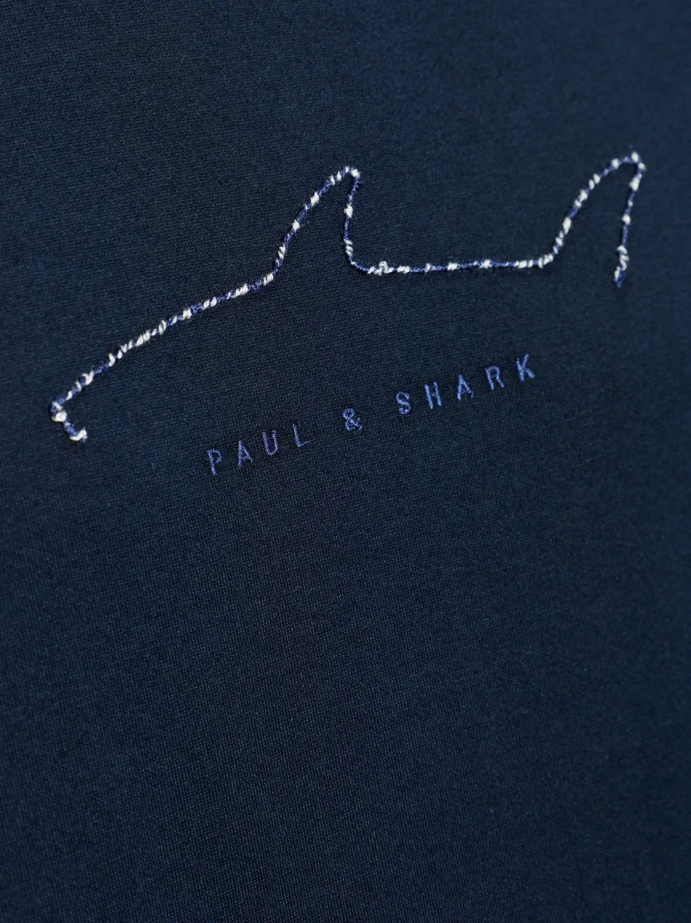 Paul & Shark T-shirt met logodetail Blauw
