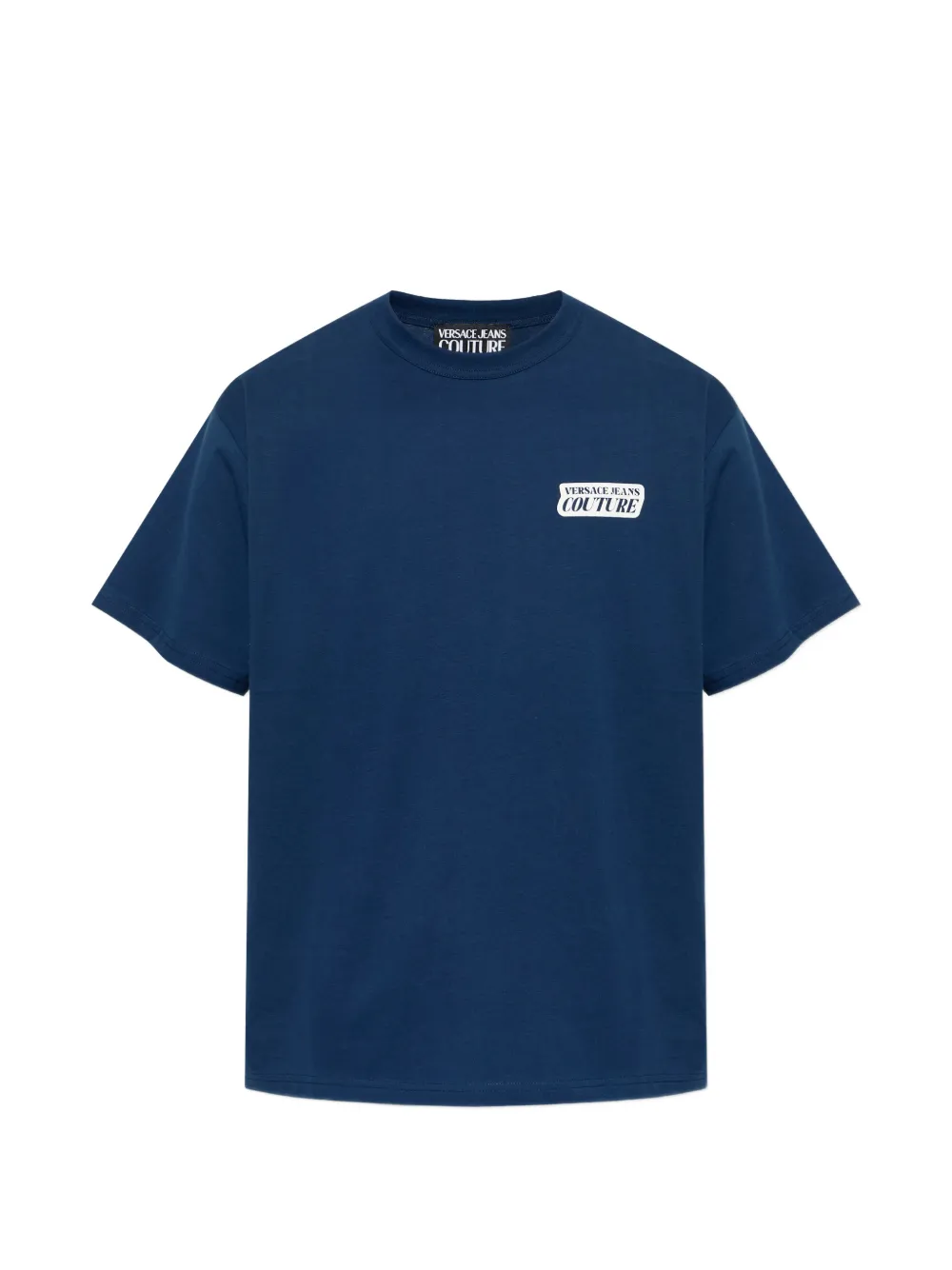 Versace Jeans Couture logo-detail T-shirt - Blu