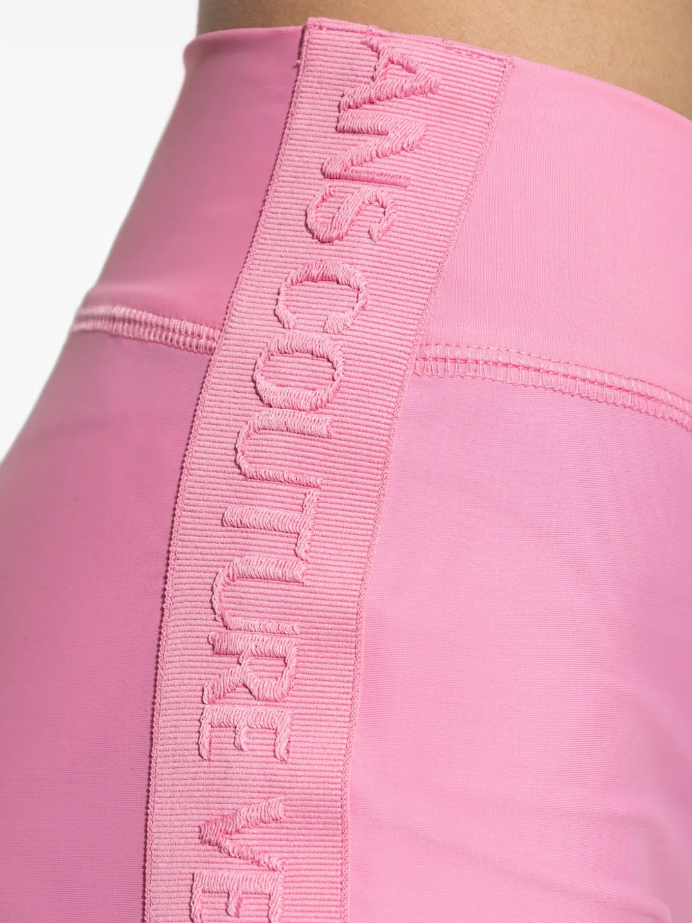 Versace Jeans Couture Legging met logodetail Roze
