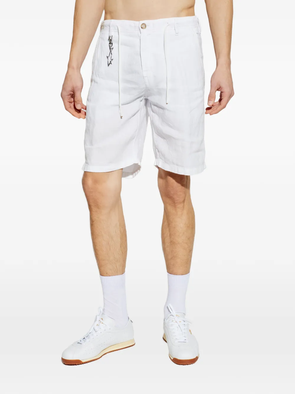  Paul & Shark Drawstring Shorts - White 