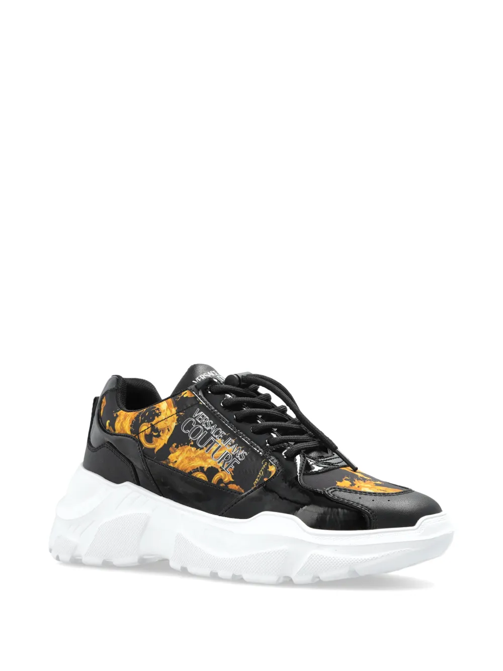 Versace Jeans Couture Barocco sneakers Zwart
