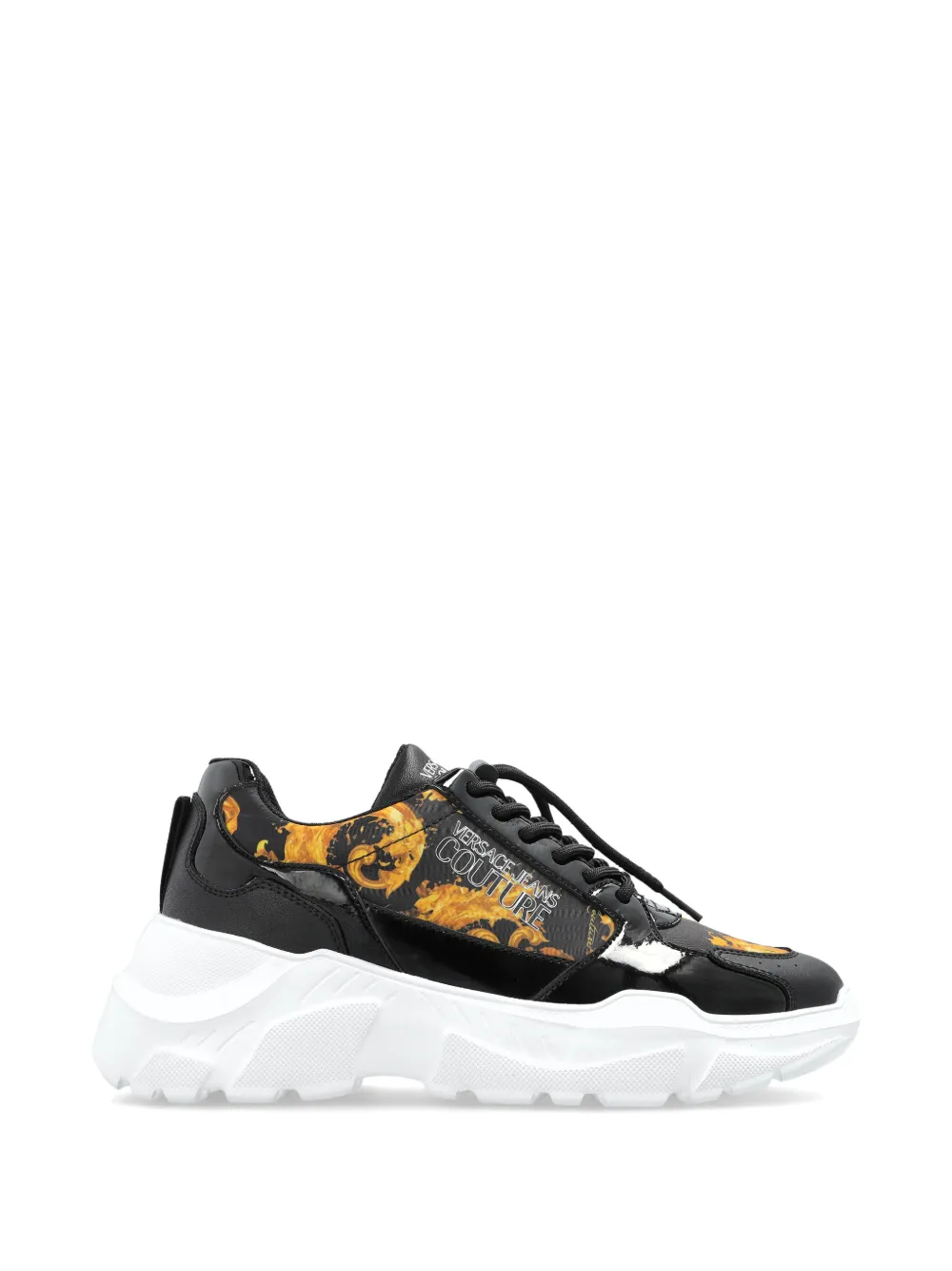 Versace Jeans Couture Barocco sneakers Zwart