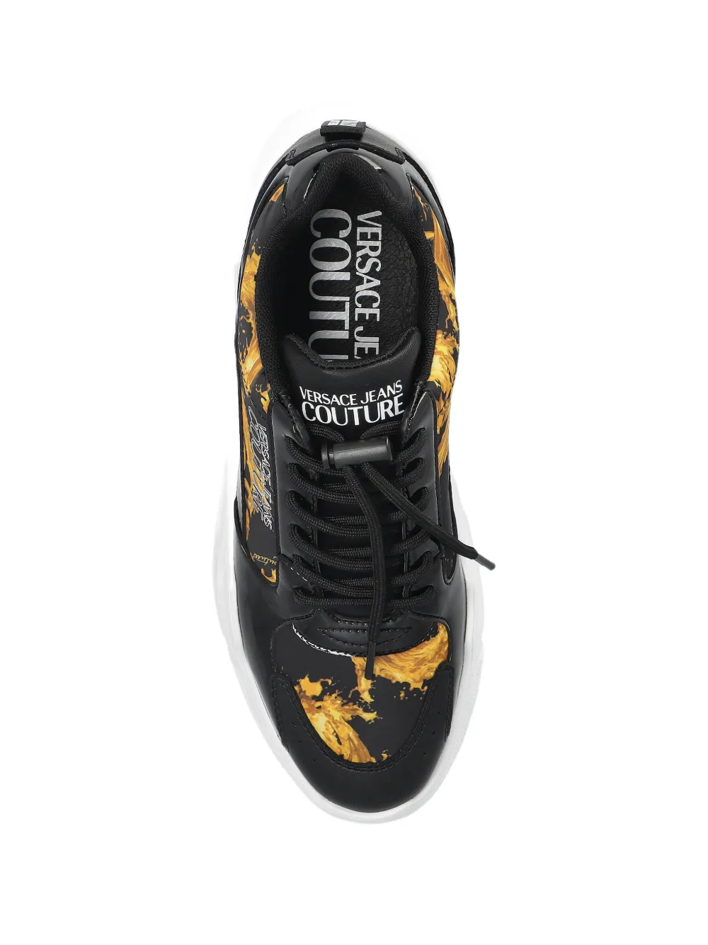 Versace Jeans Couture Barocco sneakers Zwart