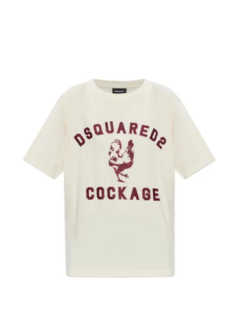 DSQUARED2 cotton graphic T-shirt