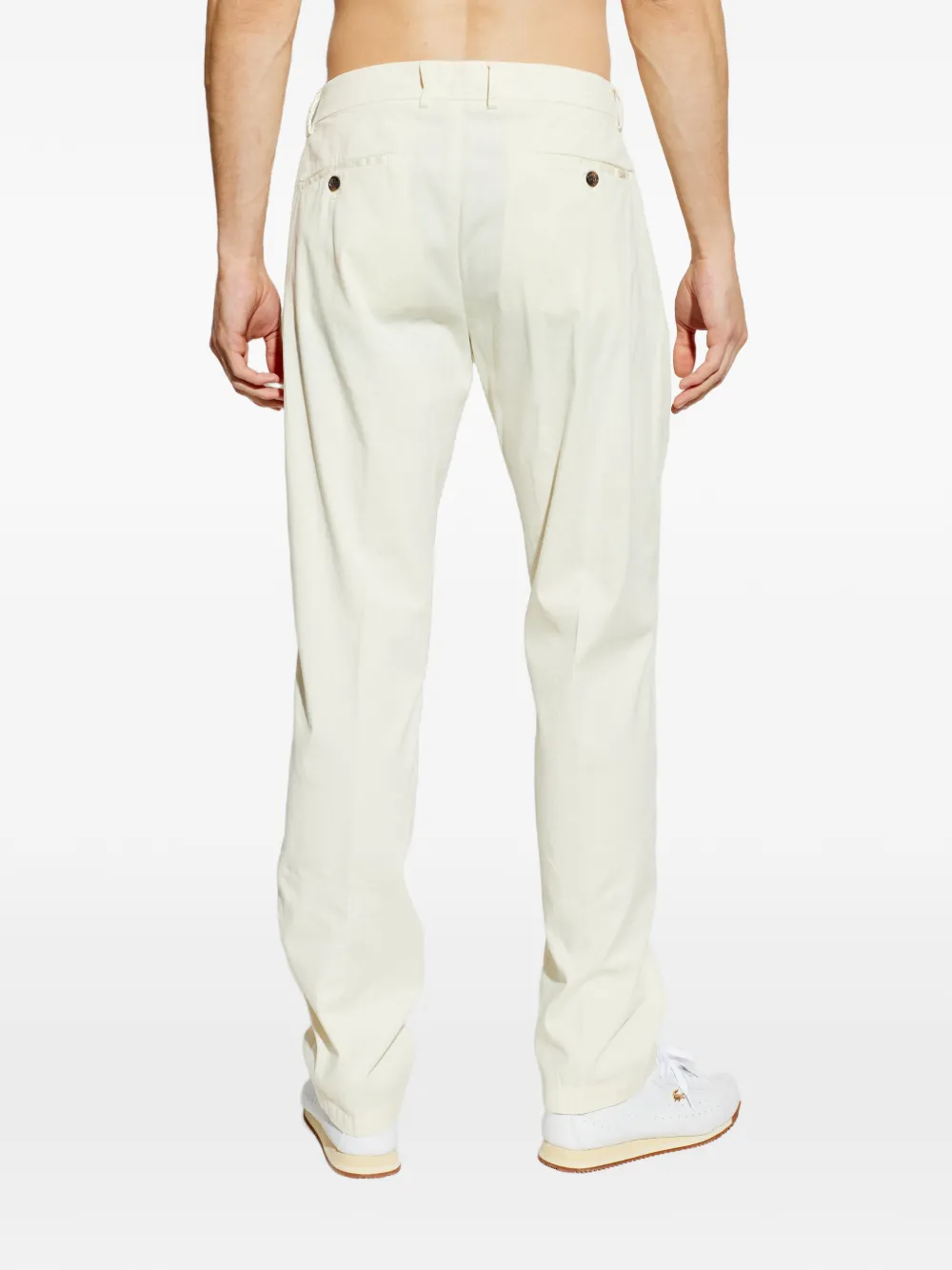 Paul & Shark Broek met riemlussen Beige