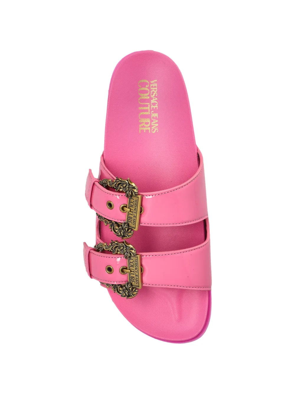 Versace Jeans Couture Sandalen met gesp Roze