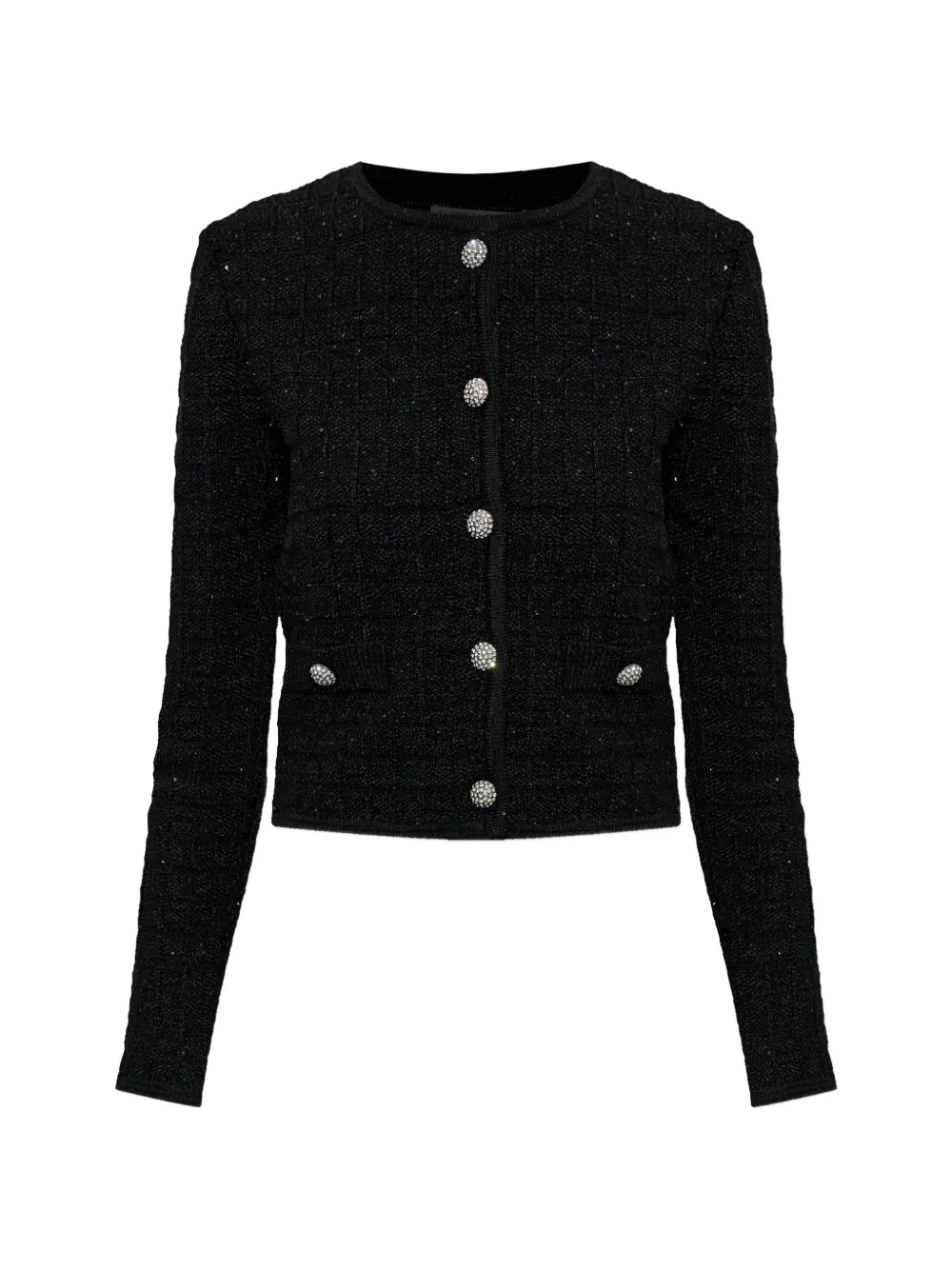Alessandra Rich buttoned embellished jacket - Nero