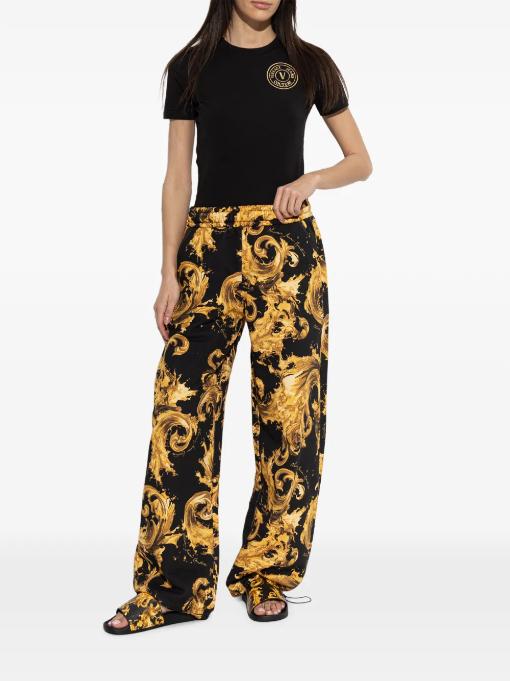Barocco-Print Track Pants