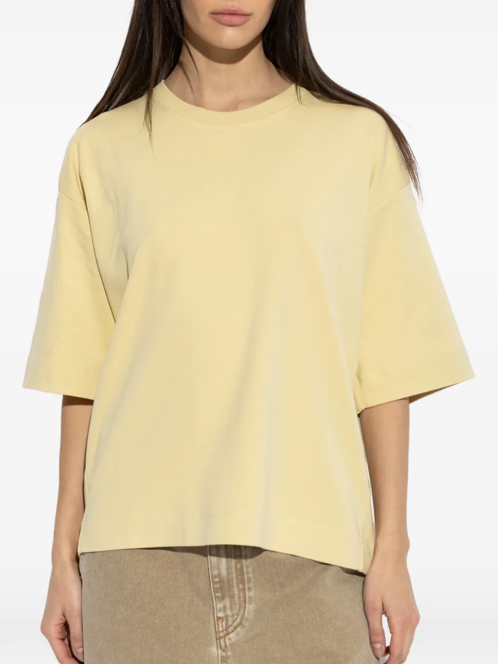  Darkpark Crew-neck T-shirt - Yellow 