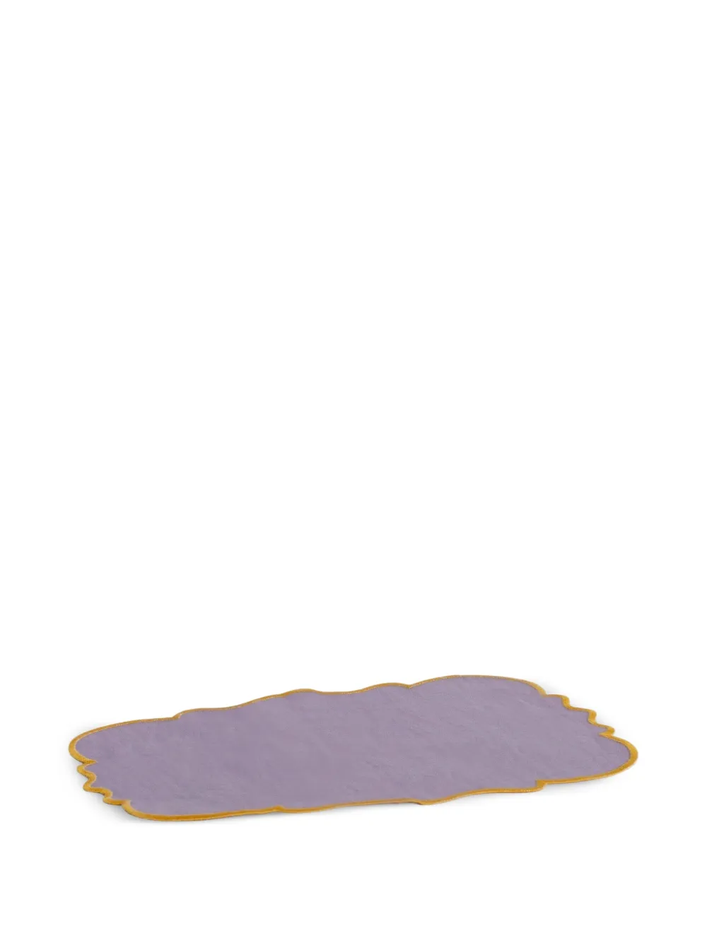  Bitossi Home Scalloped Placemats (set Of Two) - Purple 