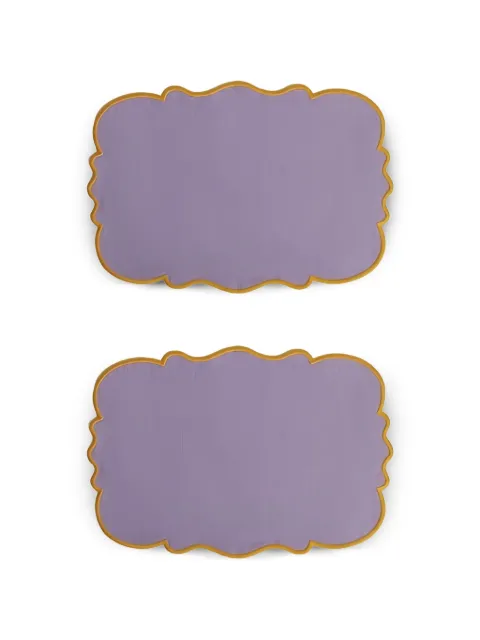 Bitossi Home scalloped placemats (set of two)