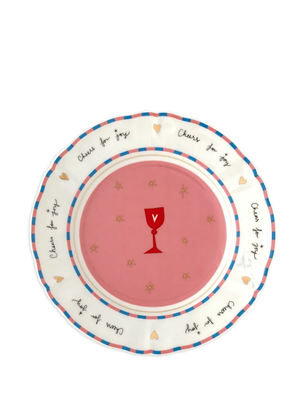 Graphic Plate (Set Of Two)