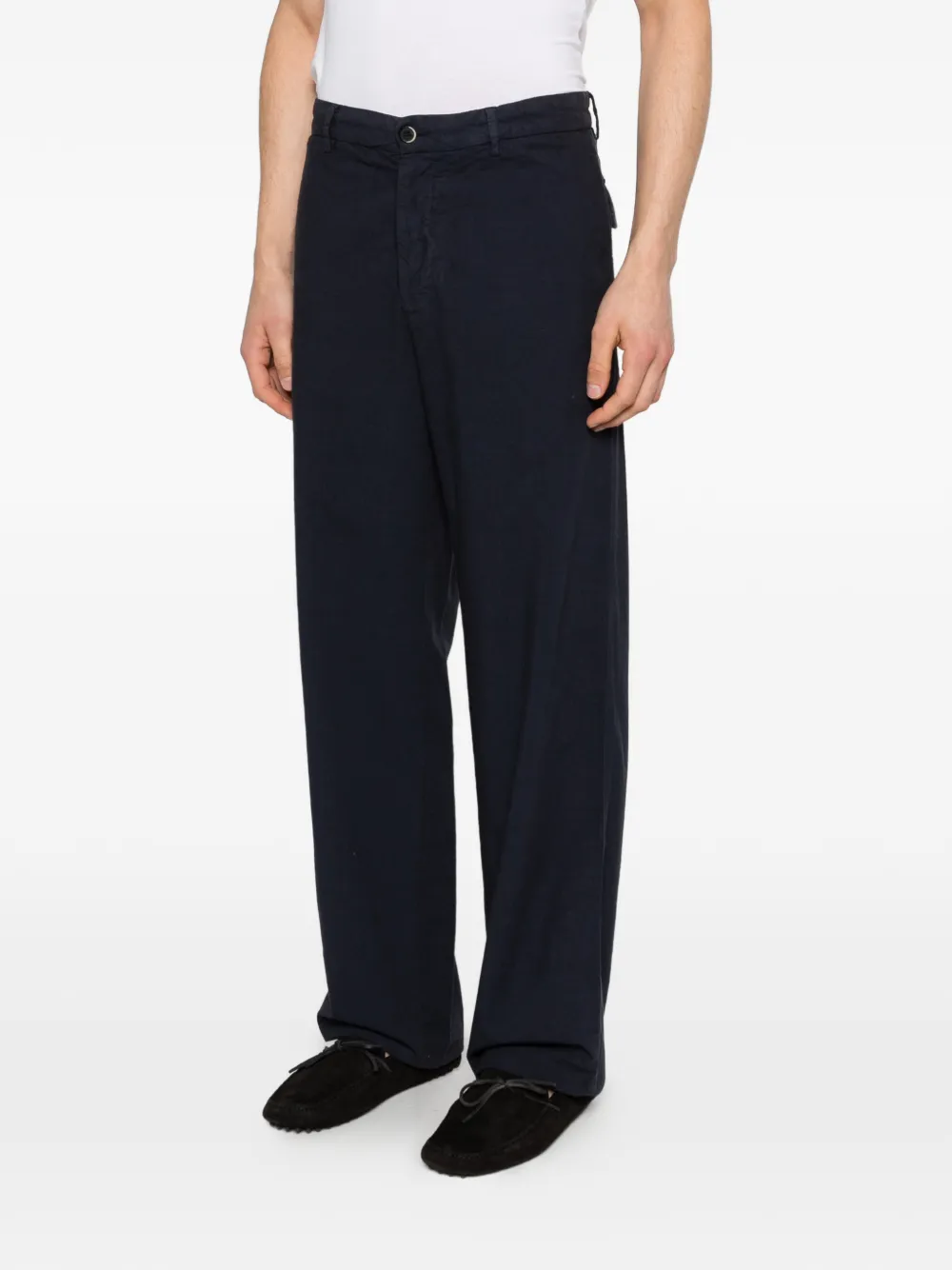  Barena Plain Trousers - Blue 