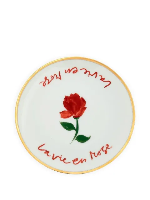 Bitossi Home La vie en rose plate