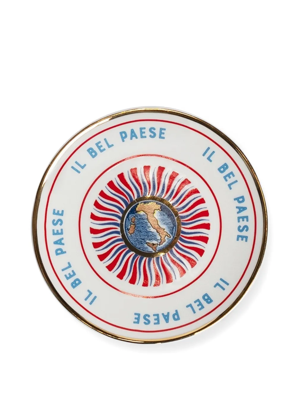 Bitossi Home Little Printed Plates Set In Multi