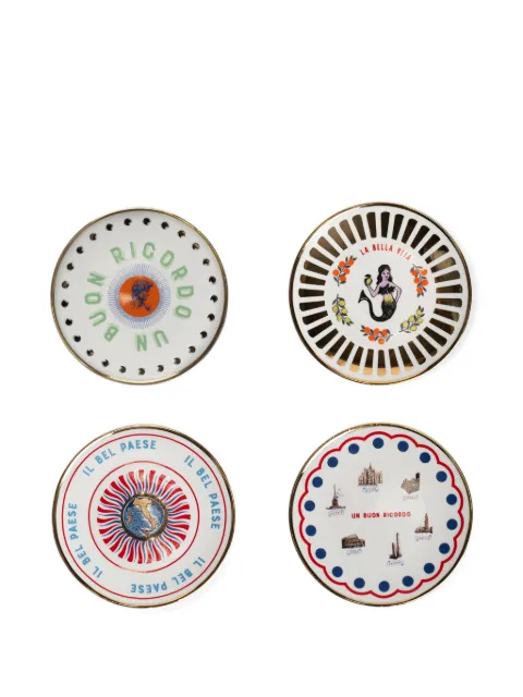 Bitossi Home little printed plates set