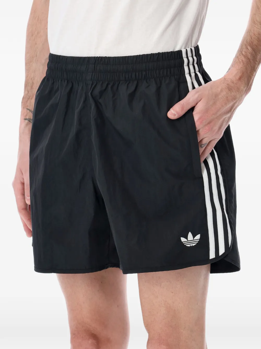 adidas Shorts met drie strepen Zwart