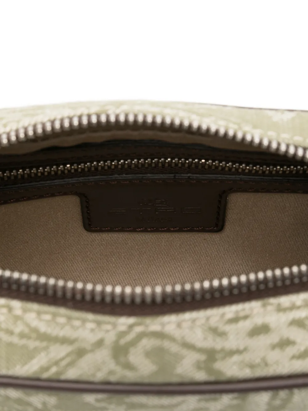 ETRO Messengertas met print Groen