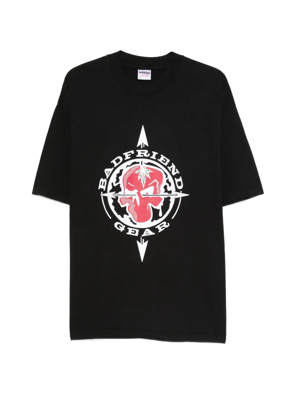 BADFRIEND graphic-print T-shirt - Nero