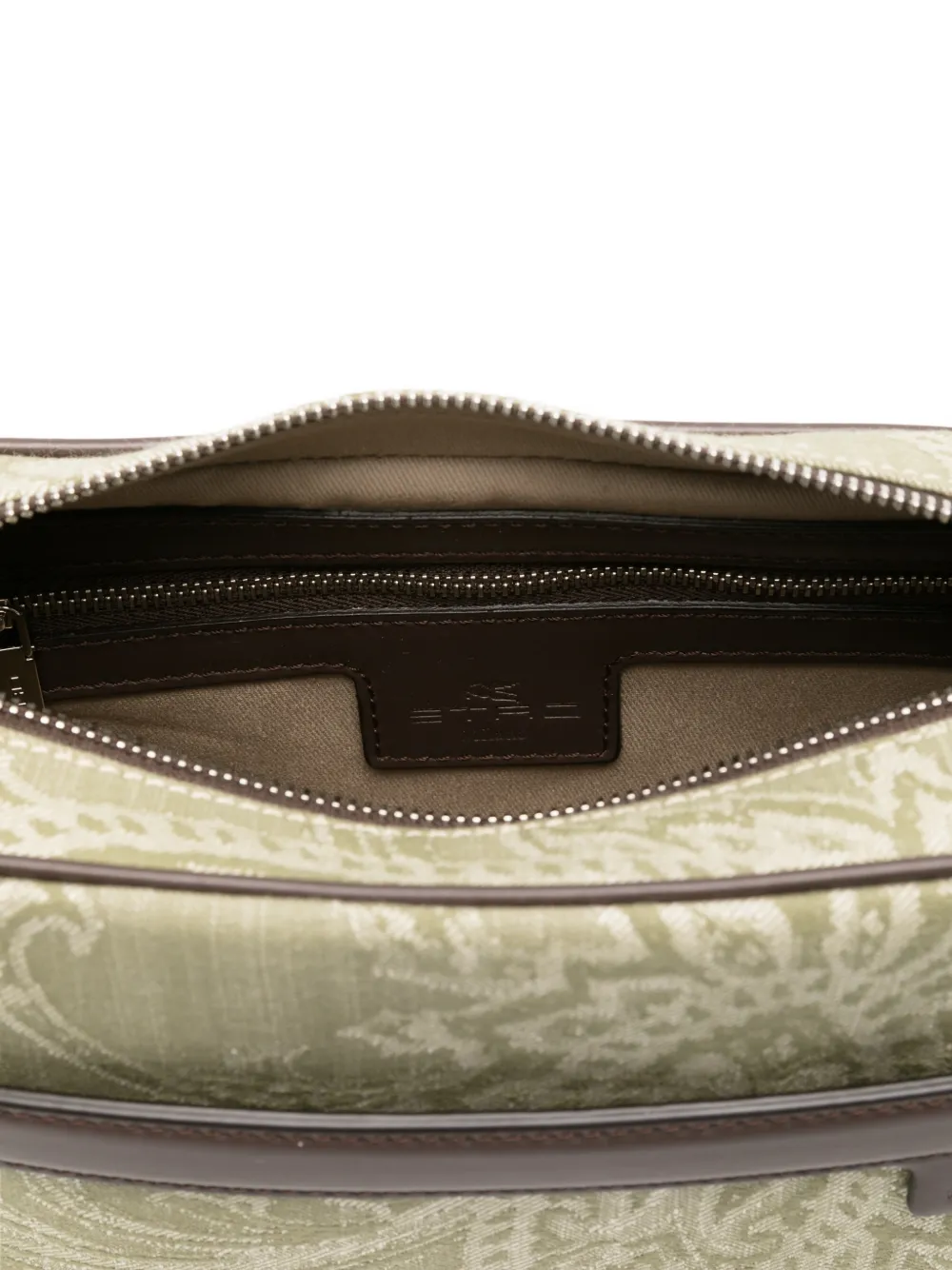 ETRO Messenger tas met paisley-print Groen