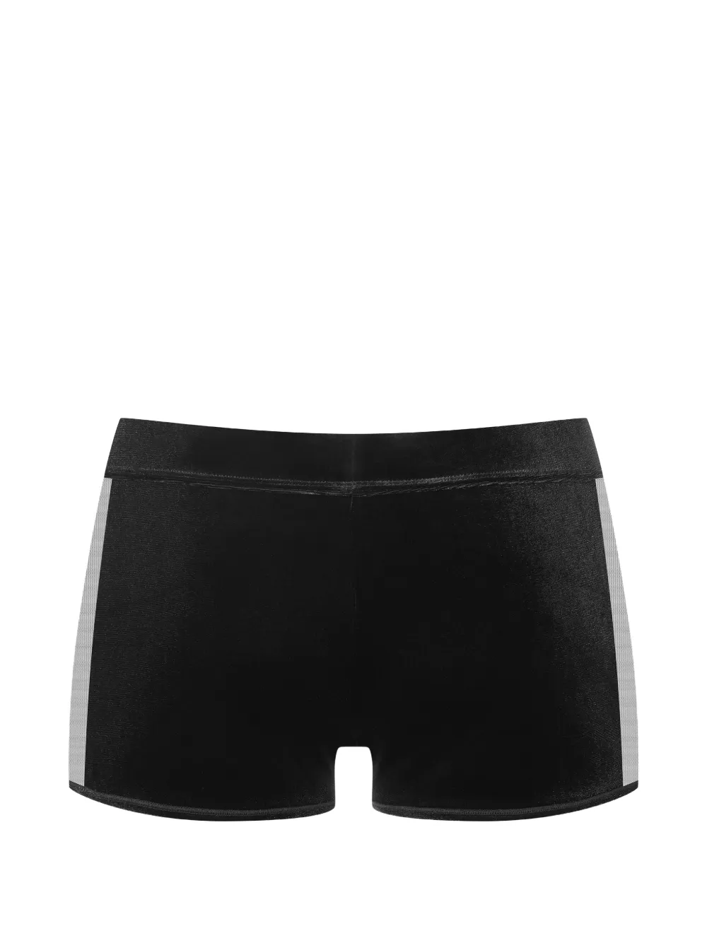 Maison Close tulle-detail boxers - Schwarz