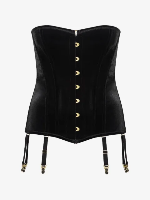 Maison Close x Scandale Rococo garter corset