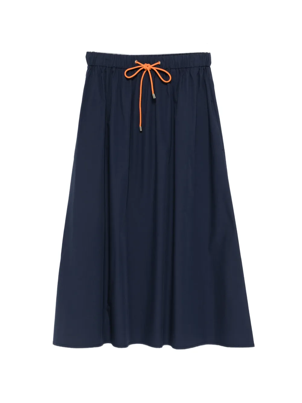 Le Sarte Pettegole Gonna midi con coulisse - Blu