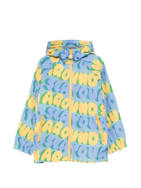 Stella McCartney Kids hooded graphic jacket