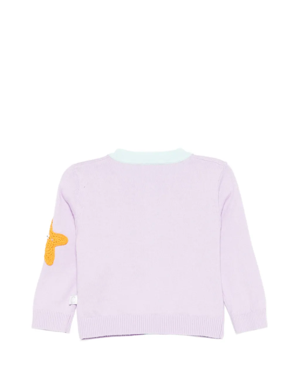 Stella McCartney Kids Vest met ster-applicatie Paars