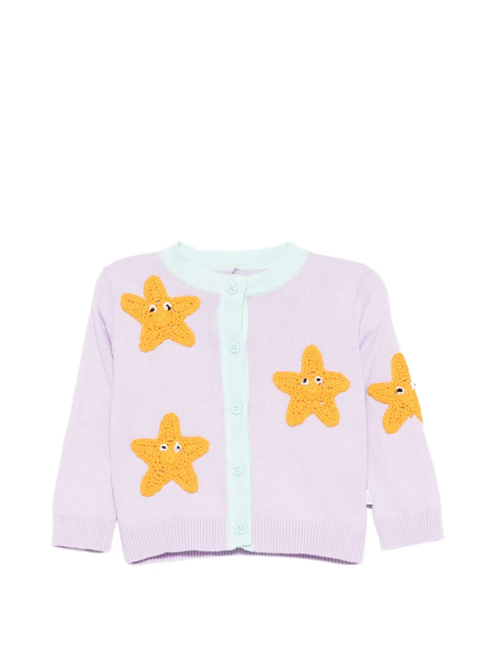 Stella McCartney Kids star appliqué cardigan - Viola