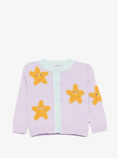 Stella McCartney Kids star appliqué cardigan