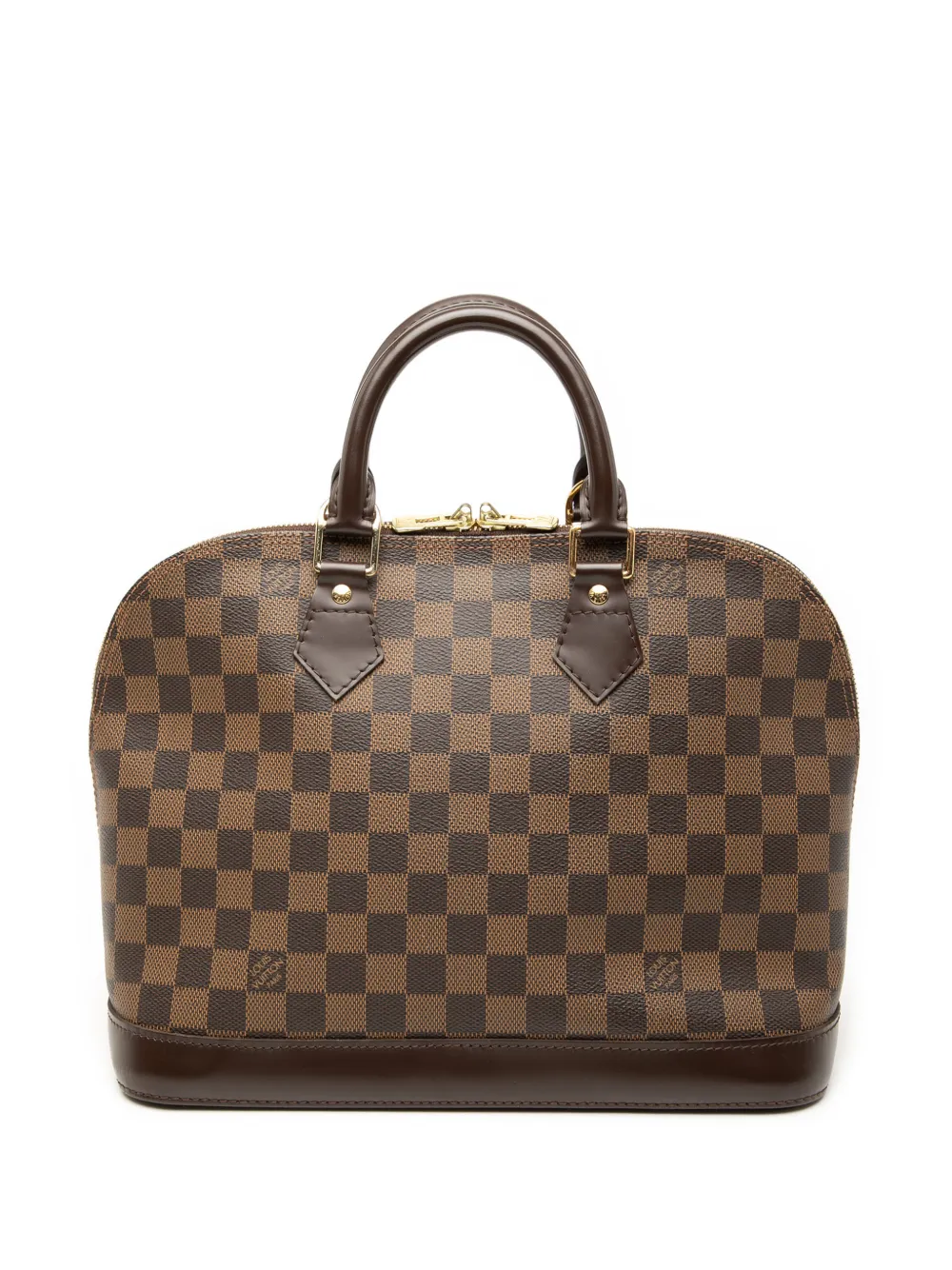 Louis Vuitton Pre-Owned 2008 Damier Ebene Alma PM handbag - Marrone