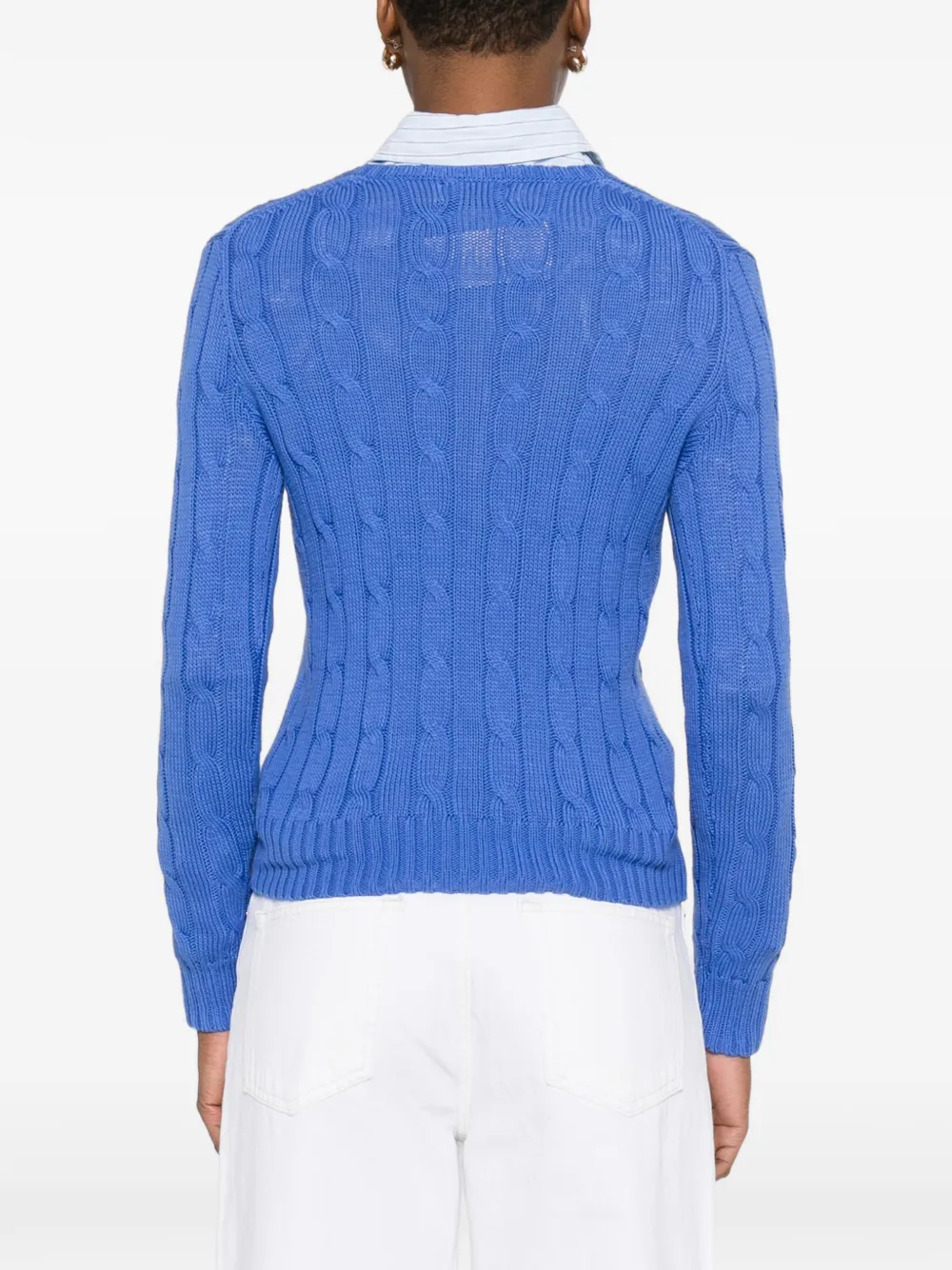 Polo Ralph Lauren Kabelgebreide trui Blauw