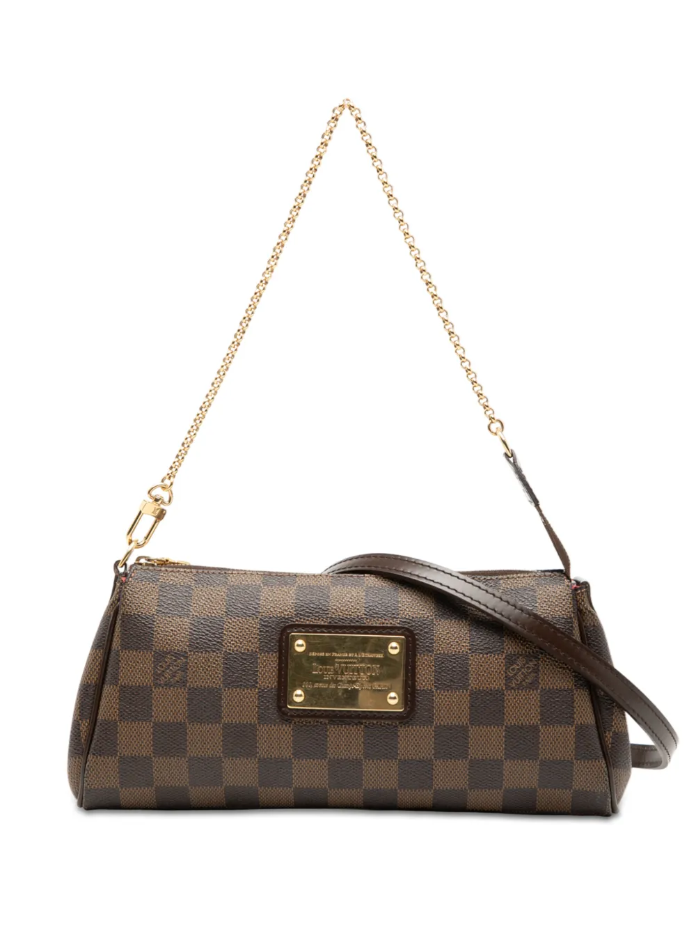 Louis Vuitton Pre-Owned 2008 Damier Ebene Eva satchel - Marrone
