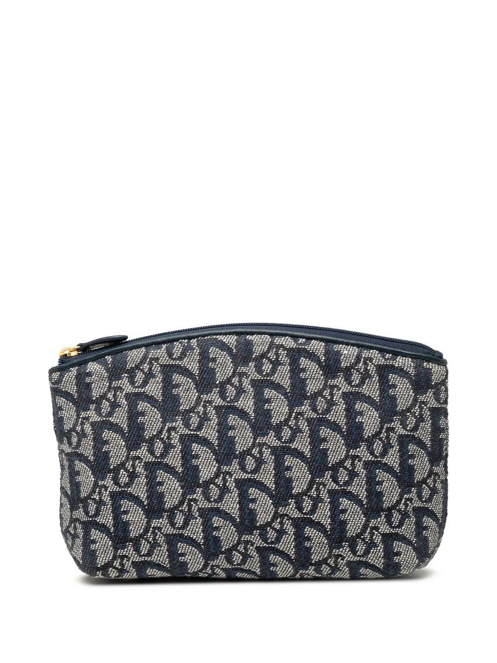 Christian Dior Pre-Owned 2002 Diorissimo Trotter Canvas Cosmetic pouch - Blu