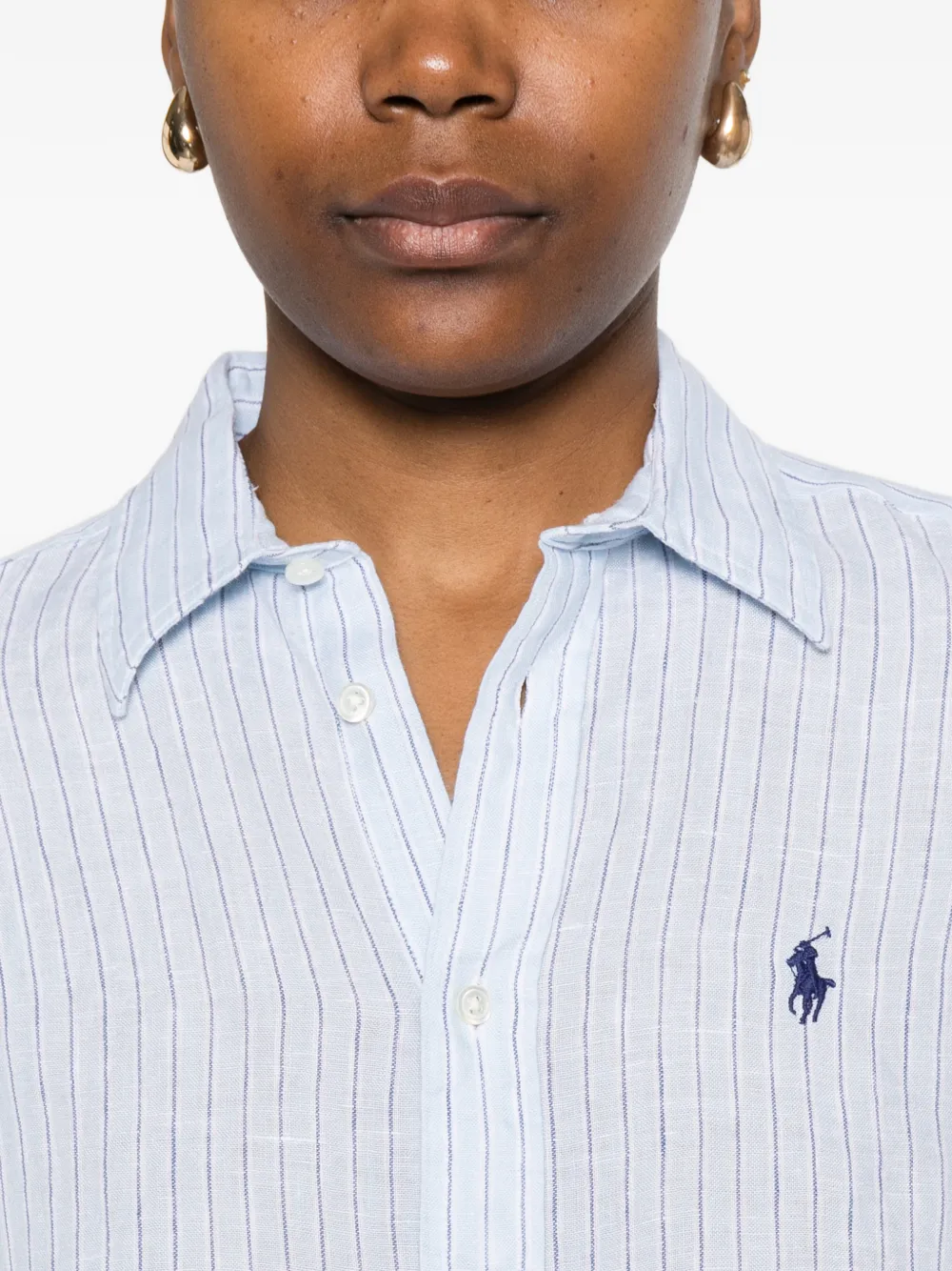 Polo Ralph Lauren Gestreepte blouse Blauw