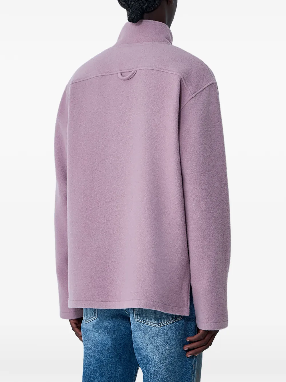 Zip-Collar Sweatshirt