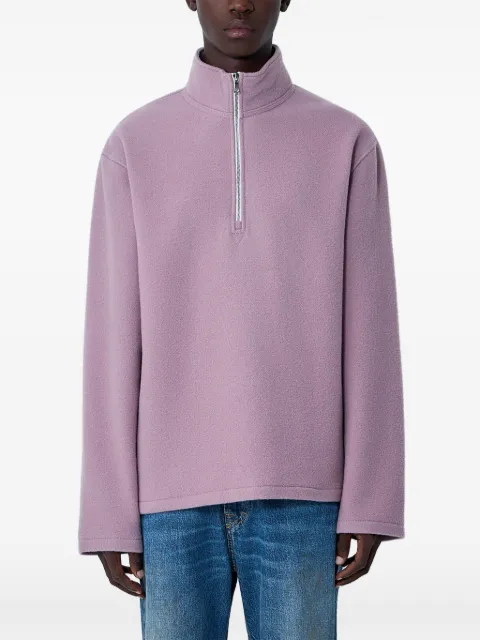 Rier zip-collar sweatshirt