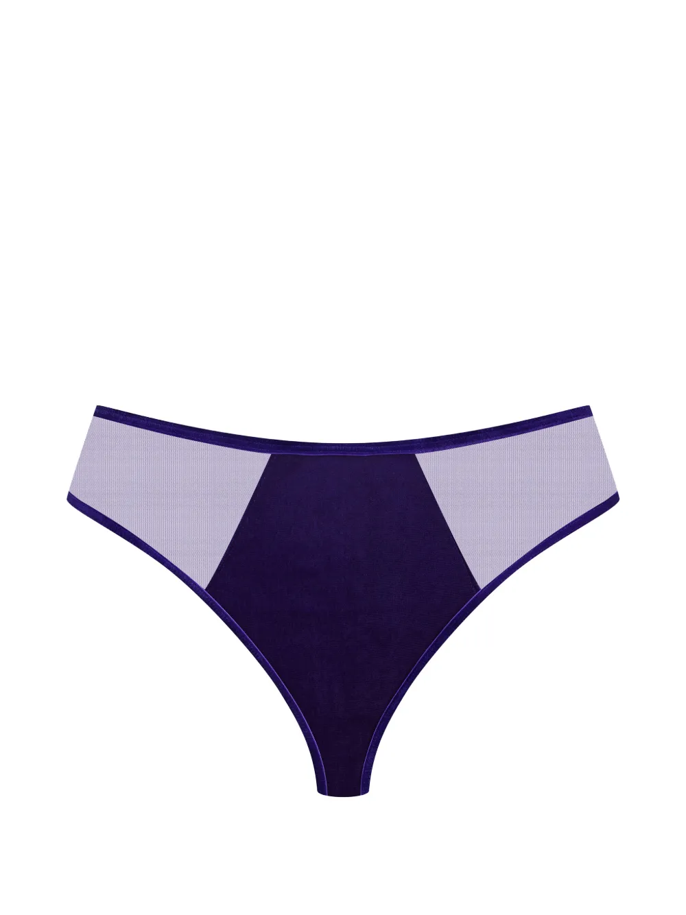 Maison Close open-back briefs - Violett