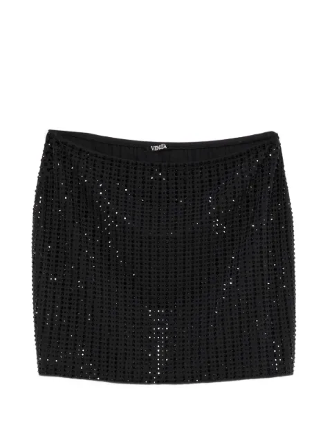 VENUJA crystal mini skirt