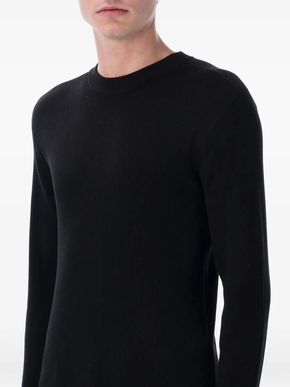 Ribbed Crewneck Jumper