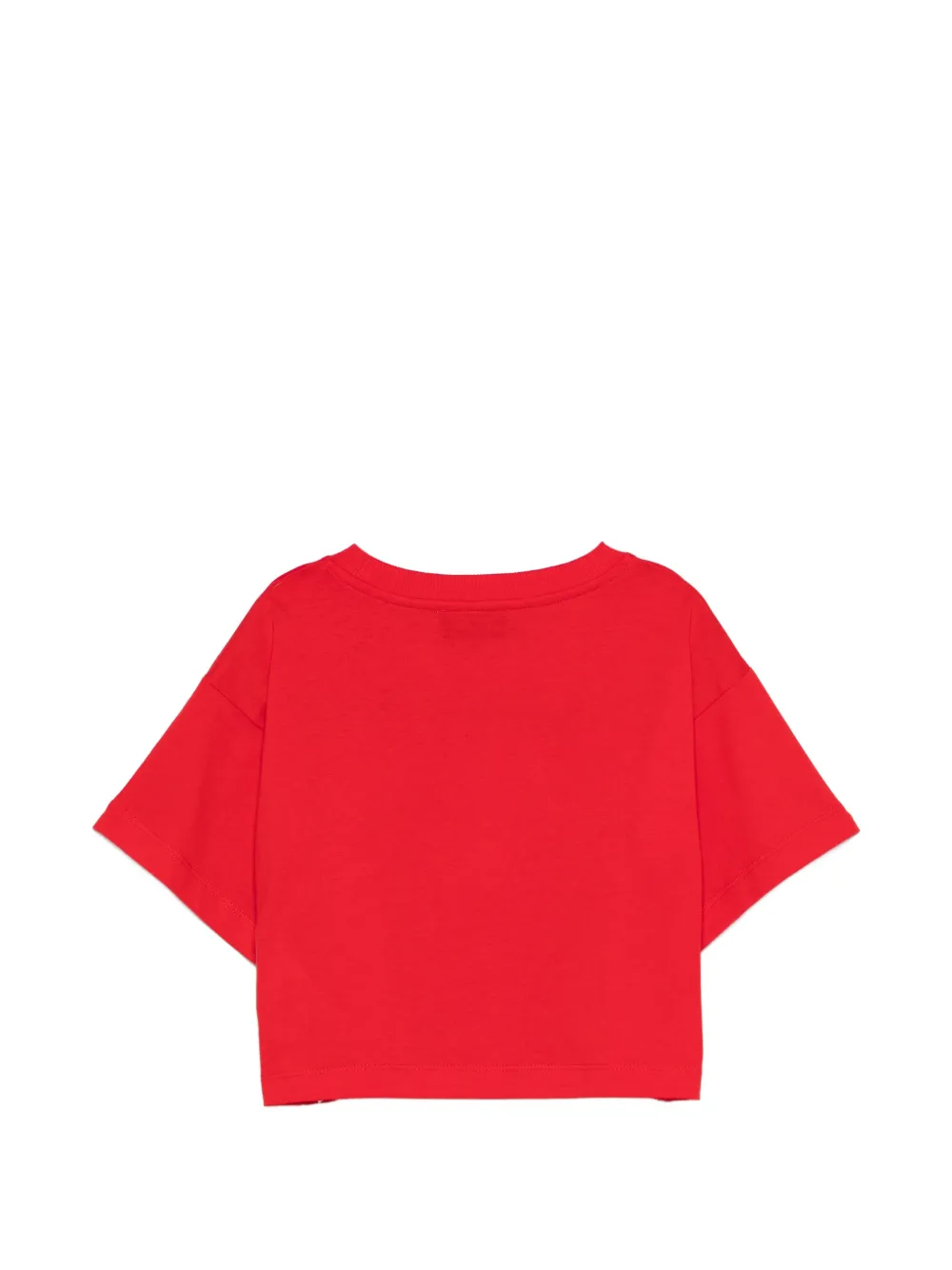 Moschino Kids T-shirt met kersenprint Rood