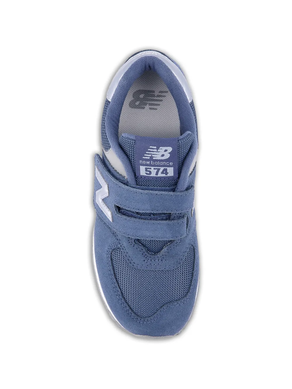 New Balance Kids 574 sneakers met logodetail Blauw